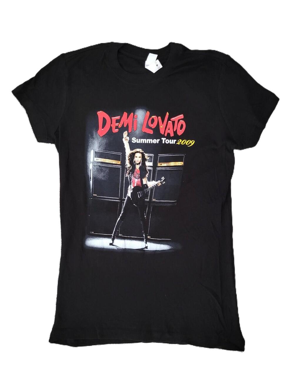Demi Lovato Summer Tour 2009 Concert T-Shirt Women's Small